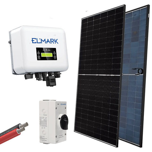 ON GRID SOLAR SYSTEM SET 1P/3KW WITH PANEL 580W