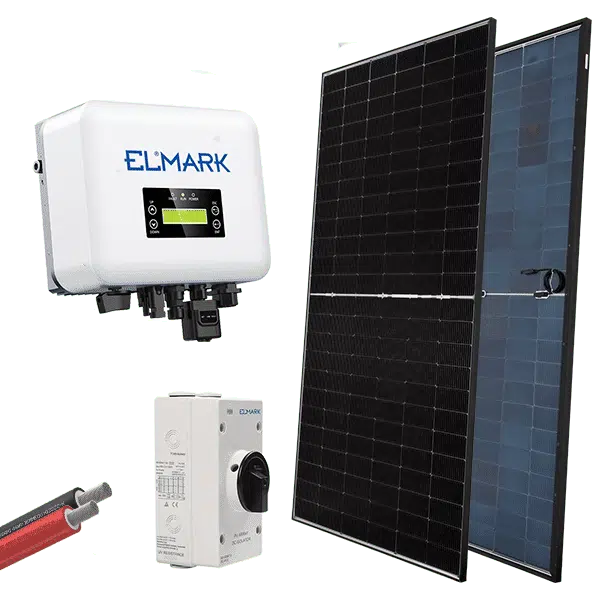 ON GRID SOLAR SYSTEM SET 1P/8KW WITH PANEL 580W