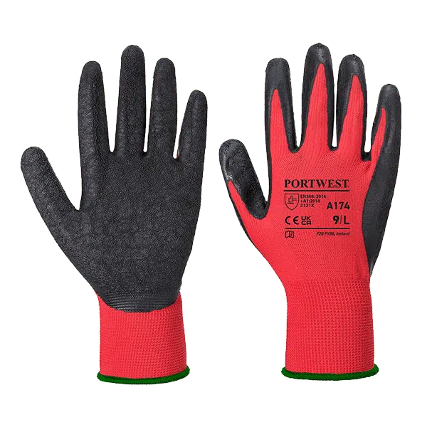 A174 FLEX GRIP LATEX GLOVE
