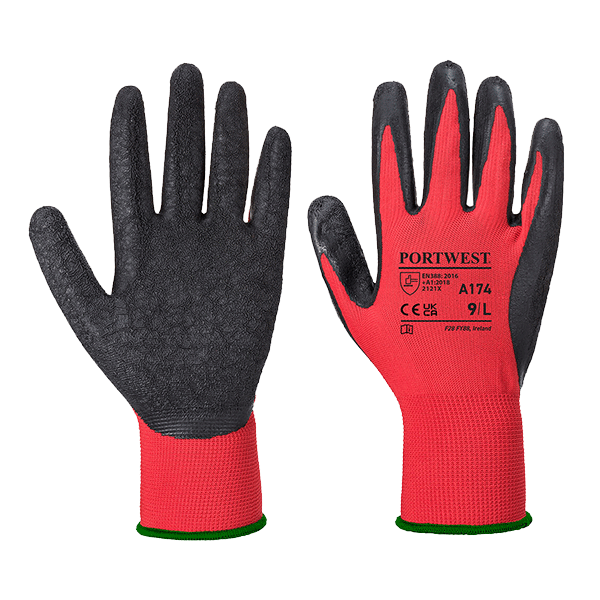 A174 FLEX GRIP LATEX GLOVE