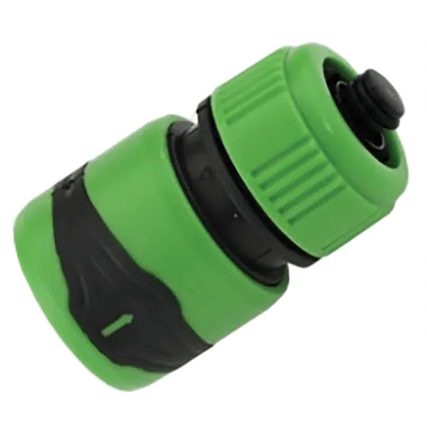 RUBBER QUICK LOCKING HOSE CONNECTOR 3/4 WITH STOP