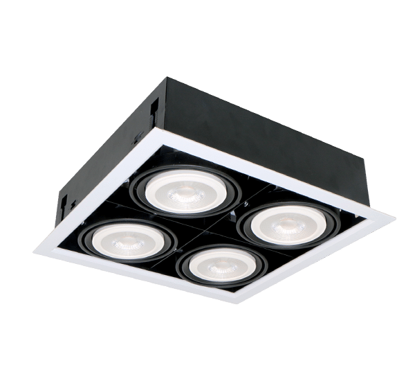 QUAD4 PAR30 4ХE27 WHITE