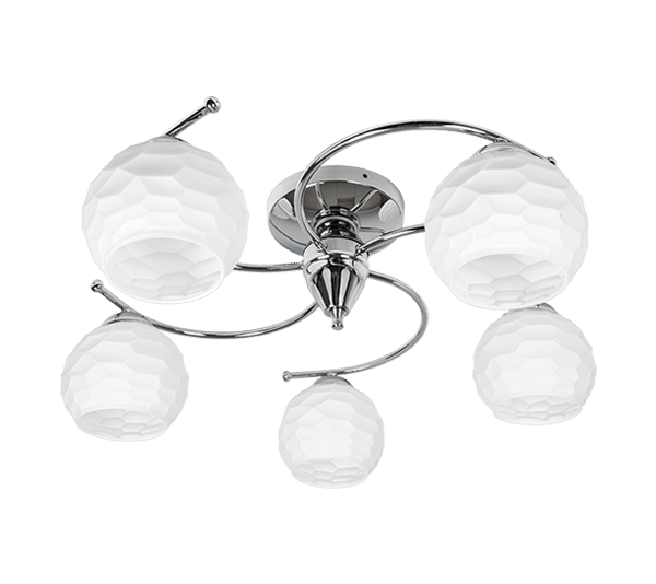 11155 ATHENA ΠΟΛΥΦΩΤΟ 5ХЕ27 ΧΡΩΜΙΟ