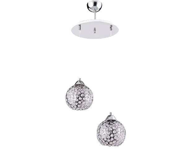 11282 ANDREA ΚΡΕΜΑΣΤΟ ΦΩΤΙΣΤΙΚΟ 2ХЕ27 ΧΡΩΜΙΟ