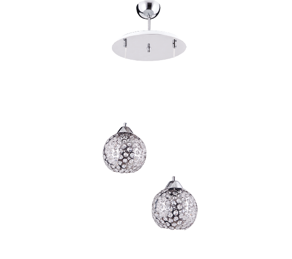 11282 ANDREA ΚΡΕΜΑΣΤΟ ΦΩΤΙΣΤΙΚΟ 2ХЕ27 ΧΡΩΜΙΟ