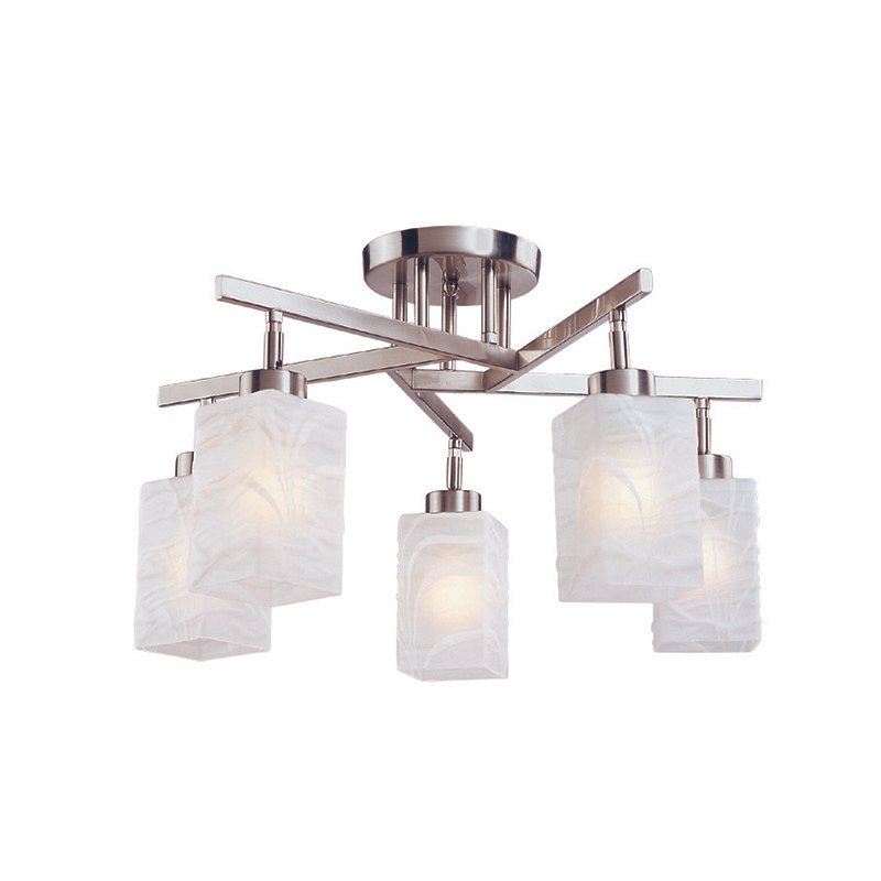 ALICE ΠΟΛΥΦΩΤΟ 5XE27 ΝΙΚΕΛ ΜΑΤ ALICE ΠΟΛΥΦΩΤΟ 5XE27 ΝΙΚΕΛ ΜΑΤ