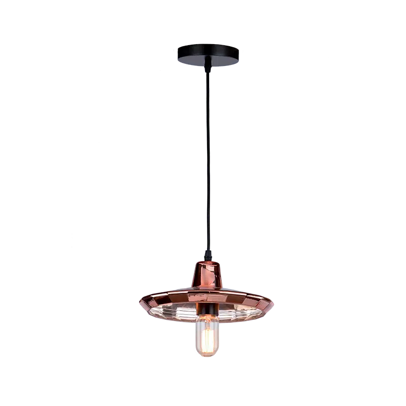 CLARK-1A ΚΡΕΜΑΣΤΟ ΦΩΤΙΣΤΙΚΟ 1XE27 ΧΑΛΚΟΣ D260mm