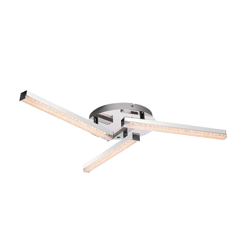 FAYE ΠΛΑΦΟΝΙΕΡΑ LED 3X4W 3200K ΧΡΩΜΙΟ