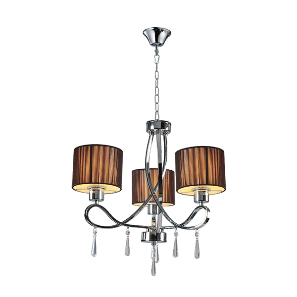 LILLY ΠΟΛΥΦΩΤΟ 3XE27 ΧΡΩΜΙΟ D550X540mm