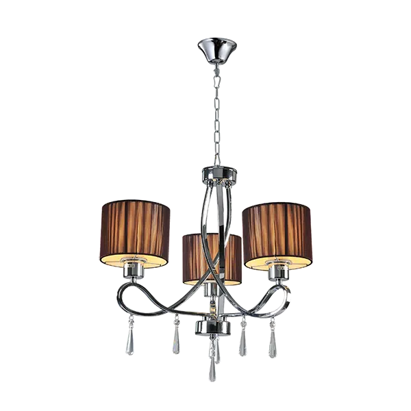 LILLY ΠΟΛΥΦΩΤΟ 3XE27 ΧΡΩΜΙΟ D550X540mm