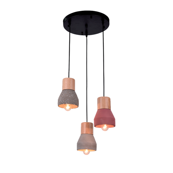 MAJESTIC ΚΡΕΜΑΣΤΟ ΦΩΤΙΣΤΙΚΟ 3XE27 ΠΟΛΥΧΡΩΜΟ