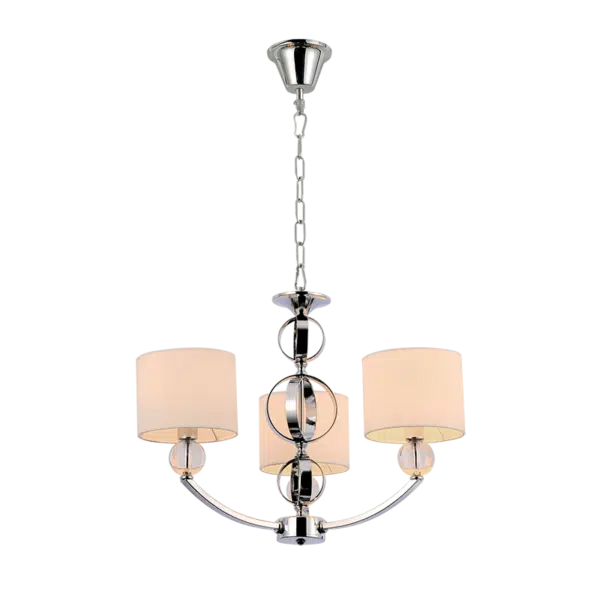 MAYA ΠΟΛΥΦΩΤΟ 3XE27 ΧΡΩΜΙΟ D550XH400mm