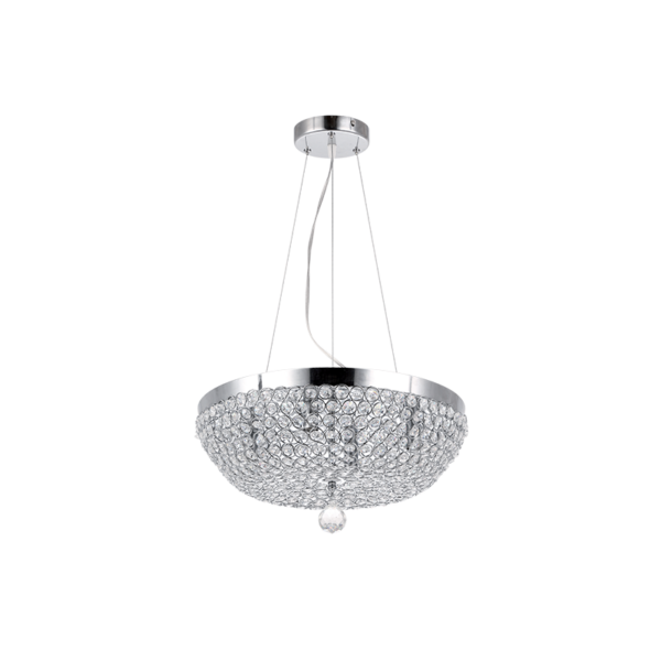 NIA ΠΟΛΥΦΩΤΟ 4XE14 ΧΡΩΜΙΟ D400mm