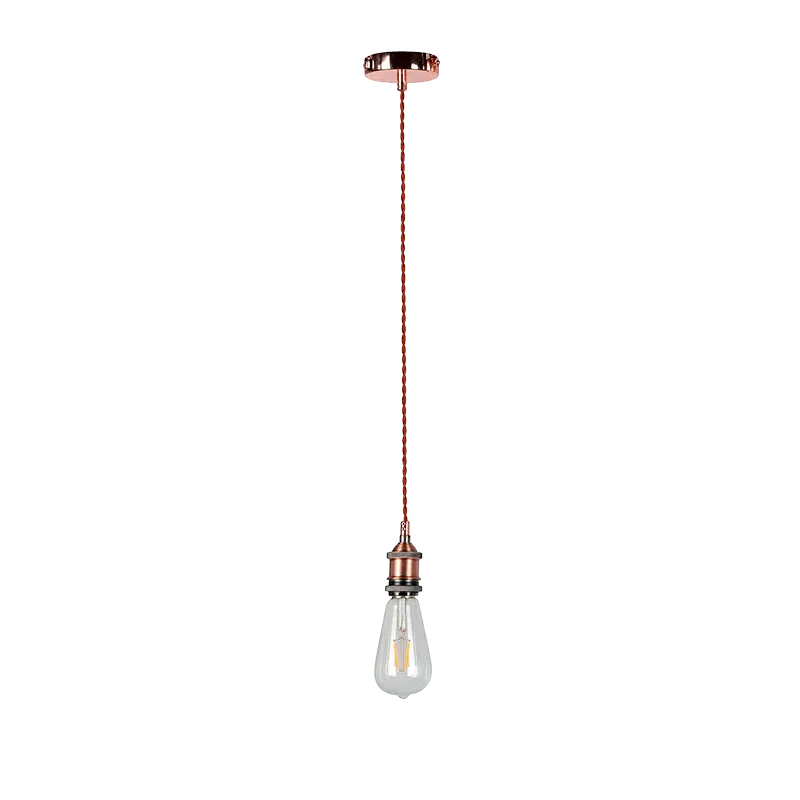 SAILOR-1RAB ΚΡΕΜΑΣΤΟ ΦΩΤΙΣΤΙΚΟ 1XE27 ΚΟΚΚΙΝΟ/ ΑΝΤΙΚΕ