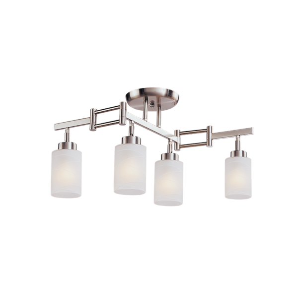 SARA ΠΟΛΥΦΩΤΟ 4XE27 ΝΙΚΕΛ ΜΑΤ