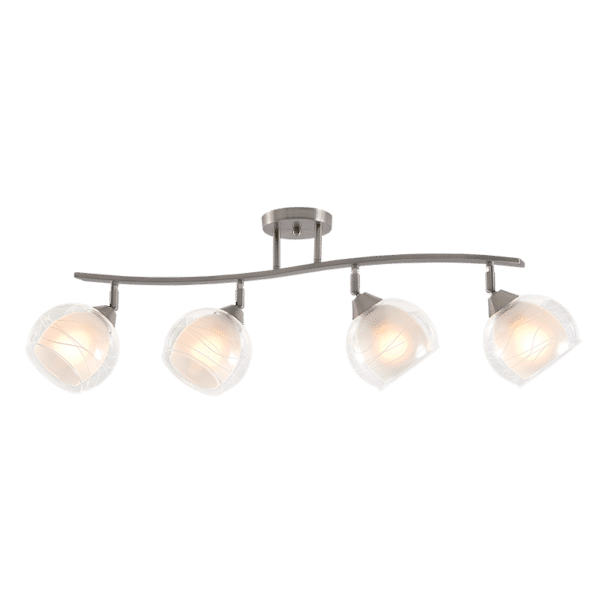 STACY ΠΟΛΥΦΩΤΟ 4XE27 ΝΙΚΕΛ ΜΑΤ