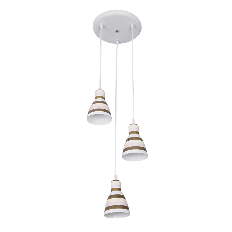 STRIPS ΚΡΕΜΑΣΤΟ ΦΩΤΙΣΤΙΚΟ 3XE27 ΠΟΛΥΧΡΩΜΟ