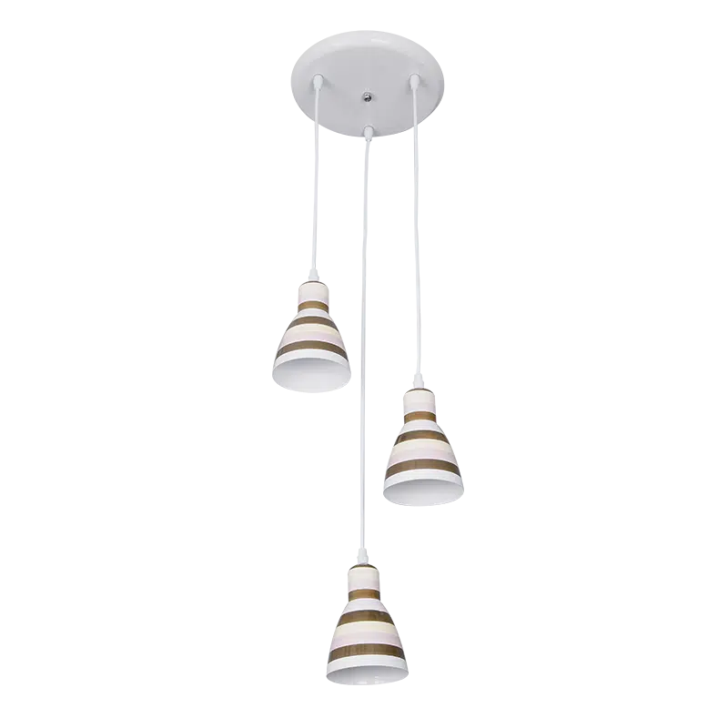 STRIPS ΚΡΕΜΑΣΤΟ ΦΩΤΙΣΤΙΚΟ 3XE27 ΠΟΛΥΧΡΩΜΟ