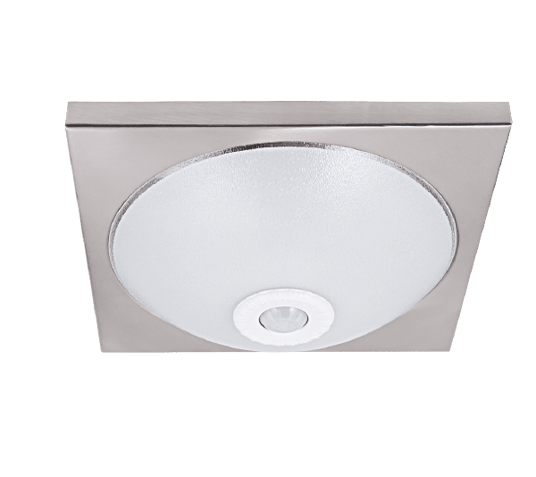 8120 SENSOR ΠΛΑΦΟΝΙΕΡΑ 2XE27 300MM/300MM ΧΡΩΜΙΟ ΜΑΤ