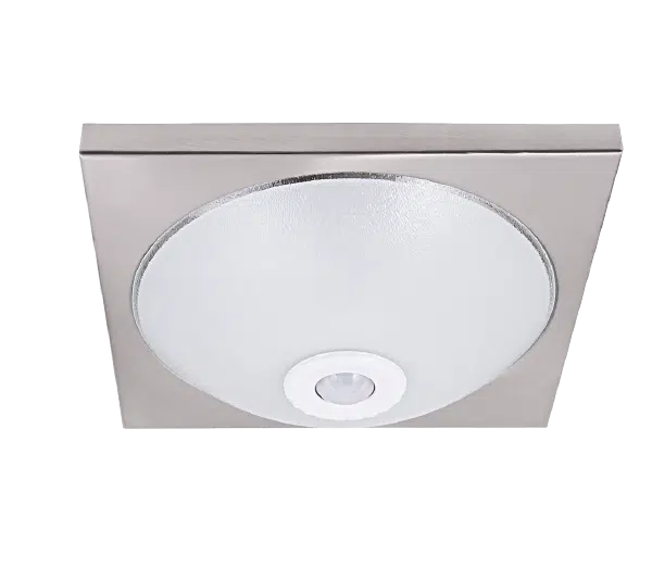 8120 SENSOR ΠΛΑΦΟΝΙΕΡΑ 2XE27 300MM/300MM ΧΡΩΜΙΟ ΜΑΤ