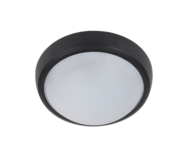 LED ΠΛΑΦΟΝΙΕΡΑ BRLED 6W ΜΑΥΡΗ IP54
