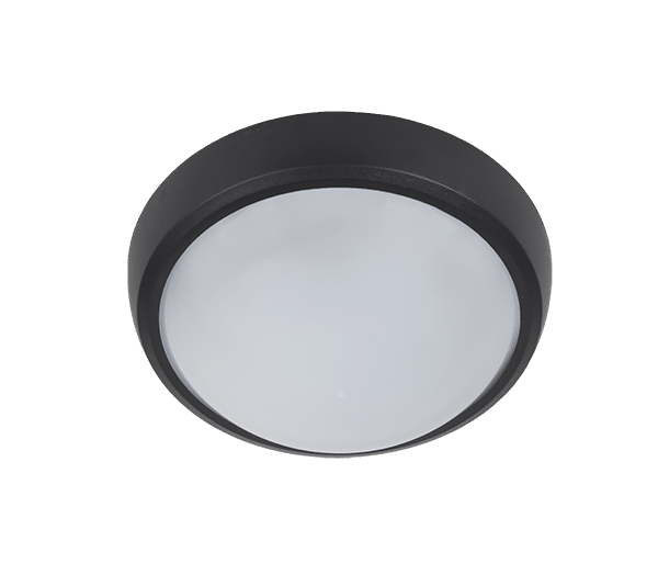 LED ΠΛΑΦΟΝΙΕΡΑ BRLED 6W ΜΑΥΡΗ IP54