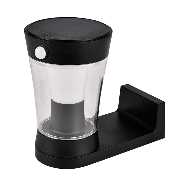 SOLAR WALL LAMP 3W IP54 WITH SENSOR