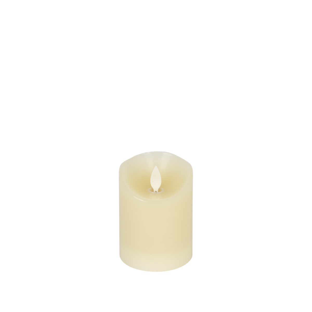 DECORATIVE CANDLE 6000K 100MM 2XAA IVORY