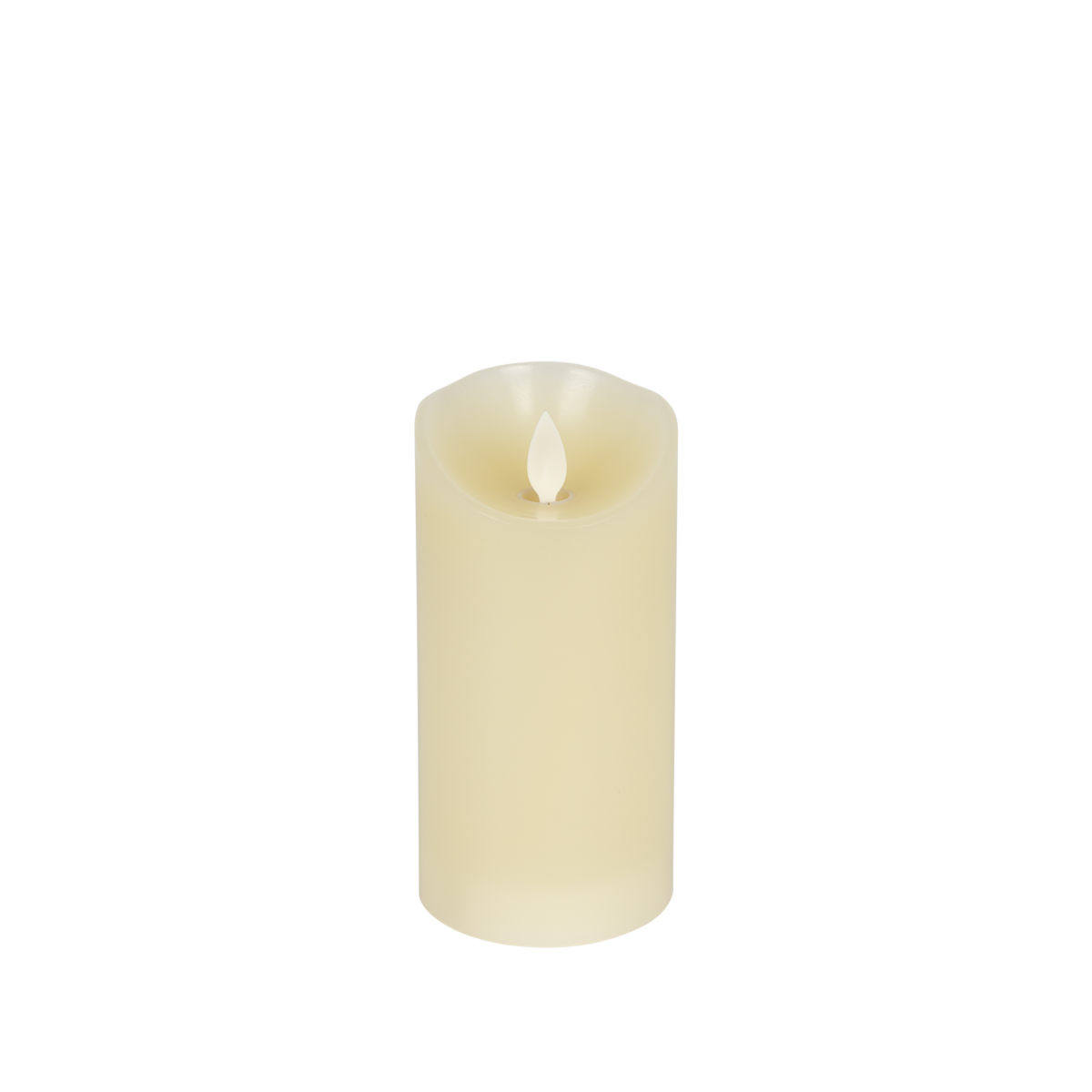 DECORATIVE CANDLE 6000K 150MM 2XAA IVORY