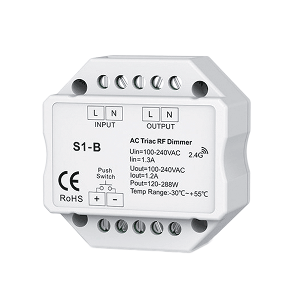 SMART RF ΜΟΝΟΚΑΝΑΛΟ ΝΤΙΜΕΡ TRIAC ΓΙΑ ΚΥΤΙΟ