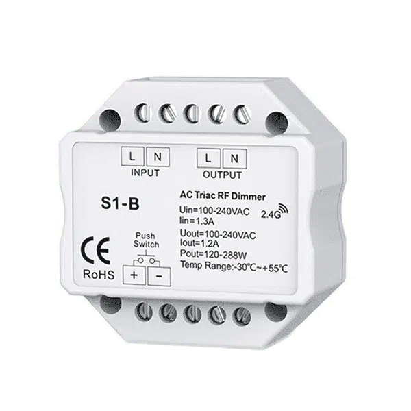 SMART RF ΜΟΝΟΚΑΝΑΛΟ ΝΤΙΜΕΡ TRIAC ΓΙΑ ΚΥΤΙΟ