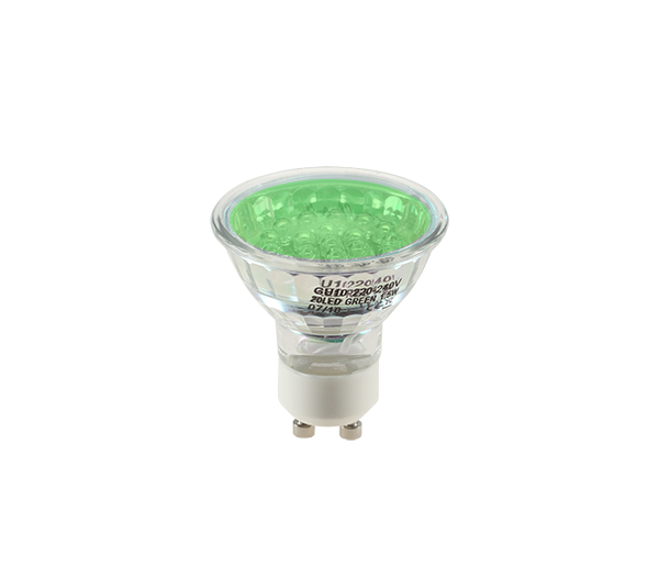 LED20 GU10-ΠΡΑΣΙΝΟ