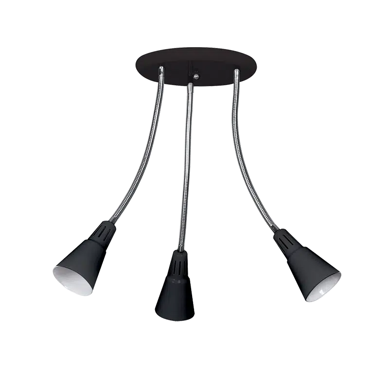 BRAD ΣΠΟΤ 3XE14 ΜΑΥΡΟ