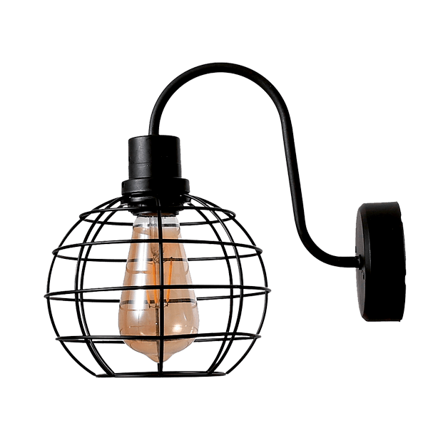 HOLLY ΑΠΛΙΚΑ 1ХЕ27 ΜΑΥΡΟ