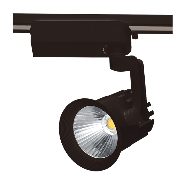 SKY TL5016 COB ΣΠΟΤ ΡΑΓΑΣ 30W 6400K 60° ΜΑΥΡΟ