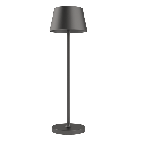 SONIA TABLE LAMP 1XG9 BLACK WITH DIMMER