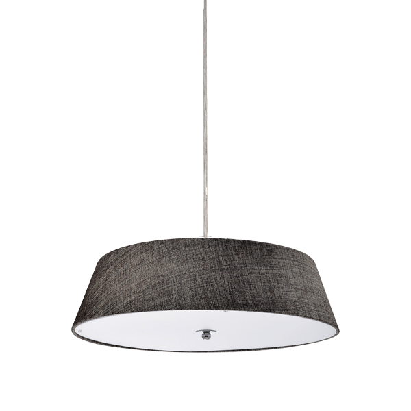 YVONNE ΚΡΕΜΑΣΤΟ ΦΩΤΙΣΤΙΚΟ 5XE27 D500 ΜΑΥΡΟ