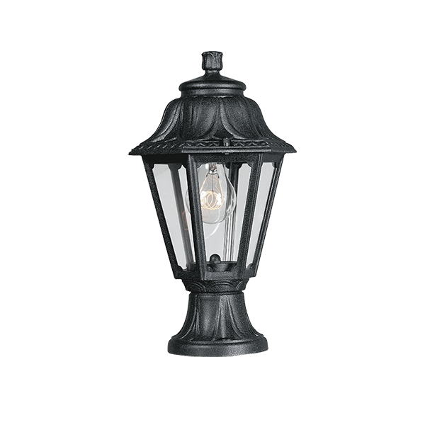 ANNA 120 ΦΑΝΑΡΑΚΙ STAND 1XE27 ΜΑΥΡΟ