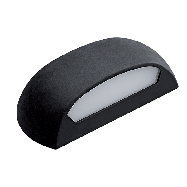 TINA LED ΑΠΛΙΚΑ 12W 4000K IP65 ΜΑΥΡΗ