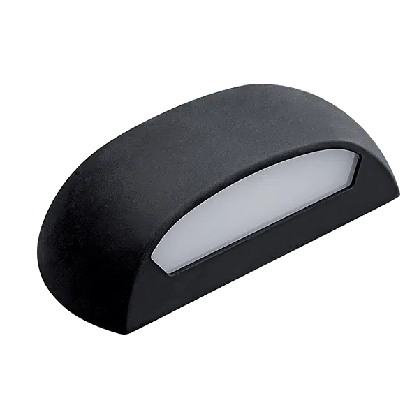 TINA LED ΑΠΛΙΚΑ 12W 4000K IP65 ΜΑΥΡΗ