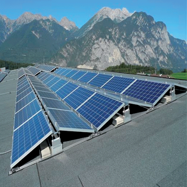 BALLAST STRUCT. FOR FLAT ROOF 430W PANEL 6kW