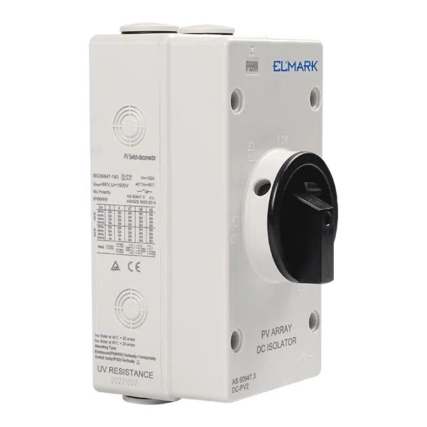 EL-DC 4P/32A DC ISOLATOR 4 SERIES-2 STRINGS