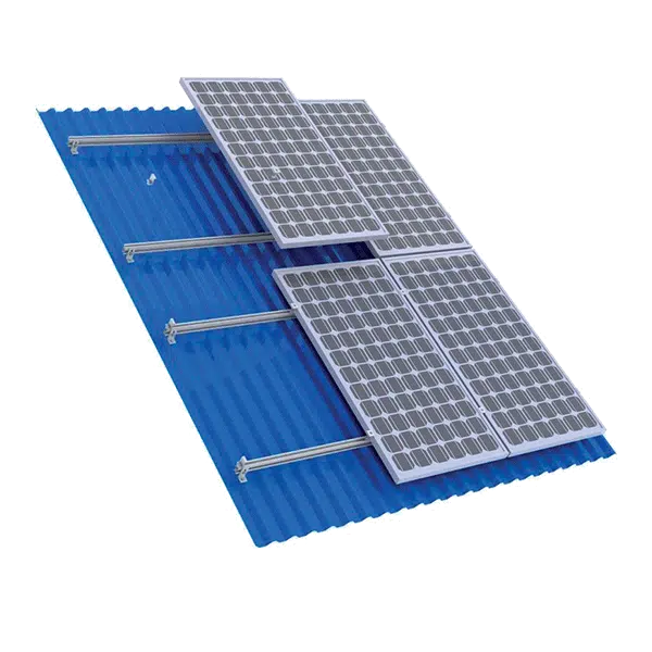 STRUCTURE FOR SANDWICH ROOF 430W PANEL 30kW