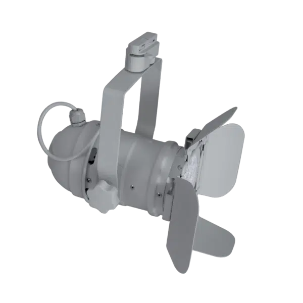 CINEMA SKY ΣΠΟΤ ΡΑΓΑΣ E27 PAR30 15W 2700-3000K ΓΚΡΙ