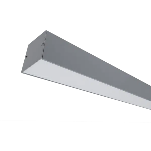 LED ΠΡΟΦΙΛ ΓΙΑ ΕΞΩΤΕΡΙΚΗ ΤΟΠΟΘΕΤΗΣΗ S77 48W 6500K 1200MM ΓΚΡΙ