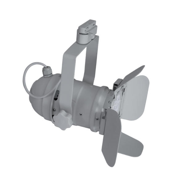 CINEMA SKY ΣΠΟΤ ΡΑΓΑΣ E27 PAR30 15W 6000-6400K ΓΚΡΙ