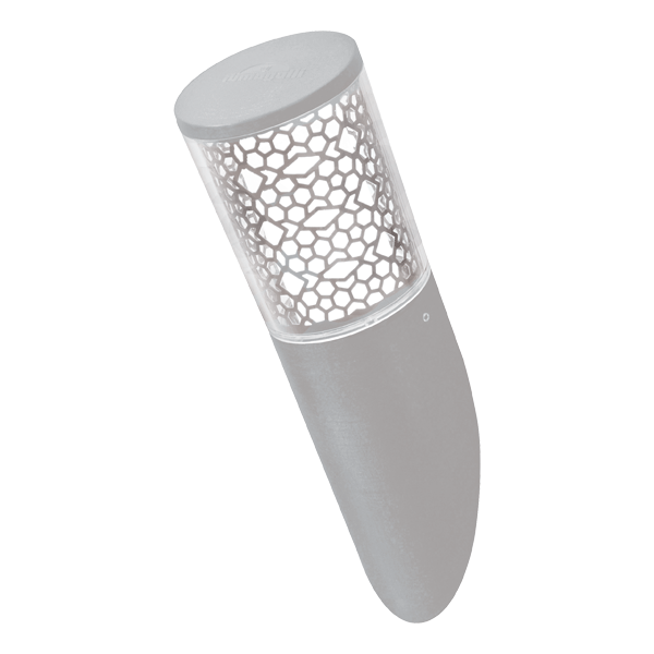 CARLO DECO FS LED ΑΠΛΙΚΑ ΚΗΠΟΥ 6W CCT IP55 ΓΚΡΙ