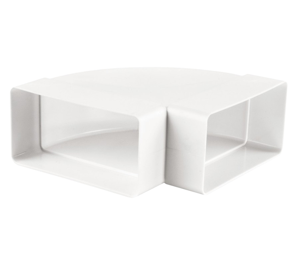 PVC ΓΩΝΙΑ ΟΡΙΖΟΝΤΙΑ 55Х110 /KLH/