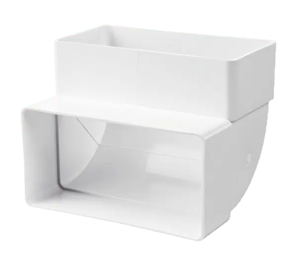 PVC ΓΩΝΙΑ ΚΑΘΕΤΗ 55Х110/KLV/