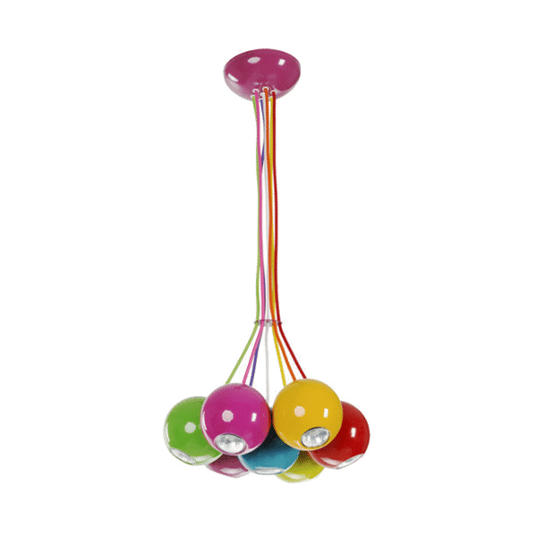 TINY ΚΡΕΜΑΣΤΟ ΦΩΤΙΣΤΙΚΟ 7XGU10 ΠΟΛΥΧΡΩΜΟ